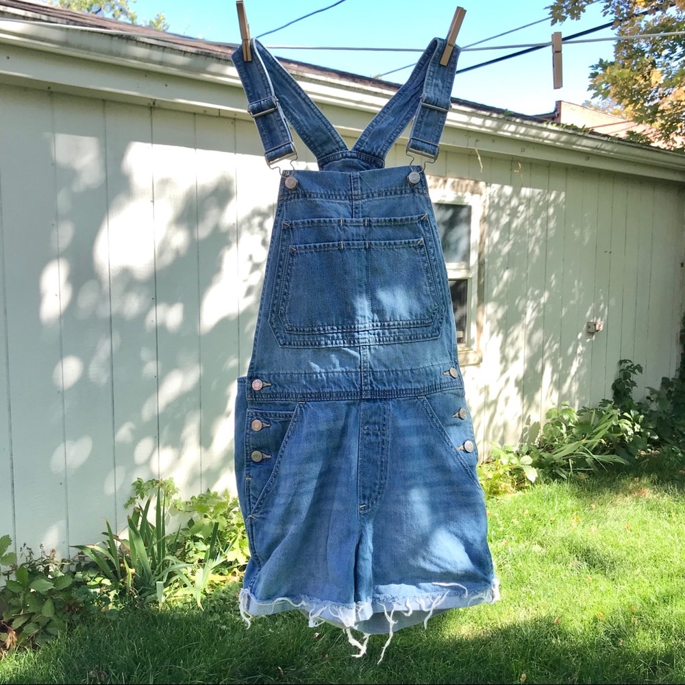 Gap denim overalls